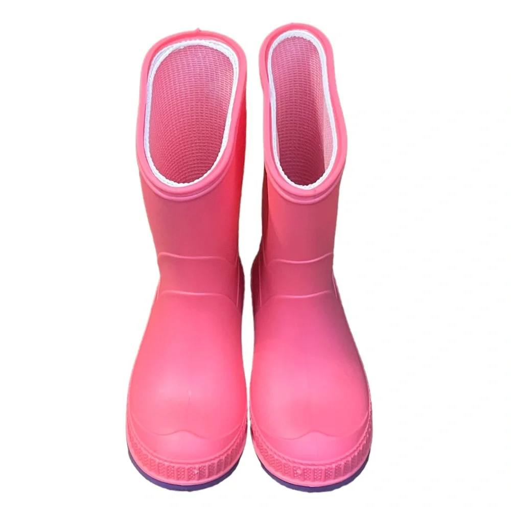 Kamik Girls Pink Waterproof Rain Boots